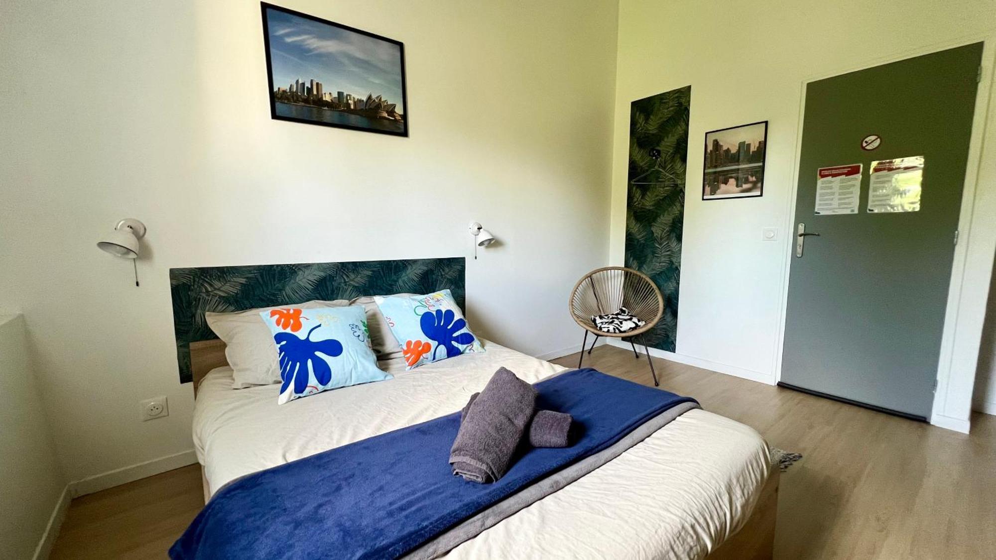 Studios Cozy Proche Gare Tgv Chatellerault Bagian luar foto