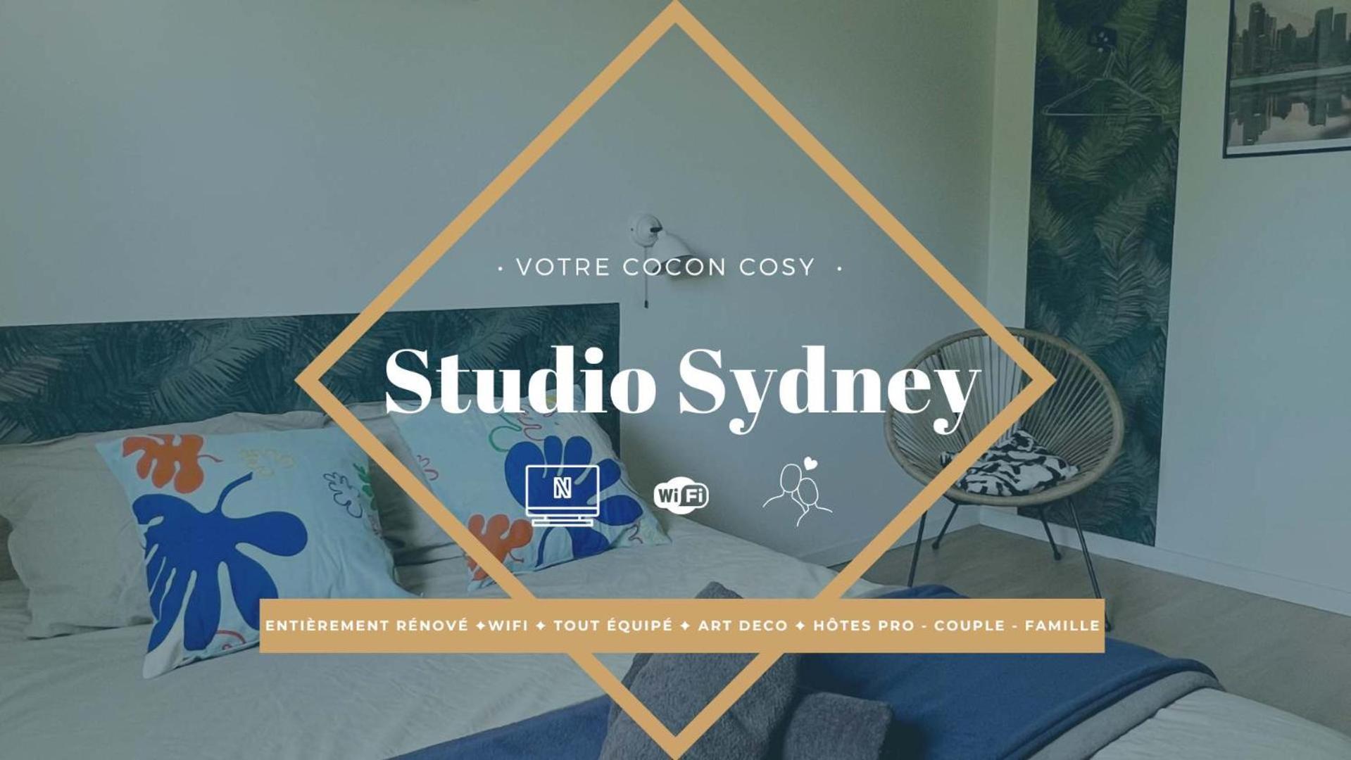 Studios Cozy Proche Gare Tgv Chatellerault Bagian luar foto
